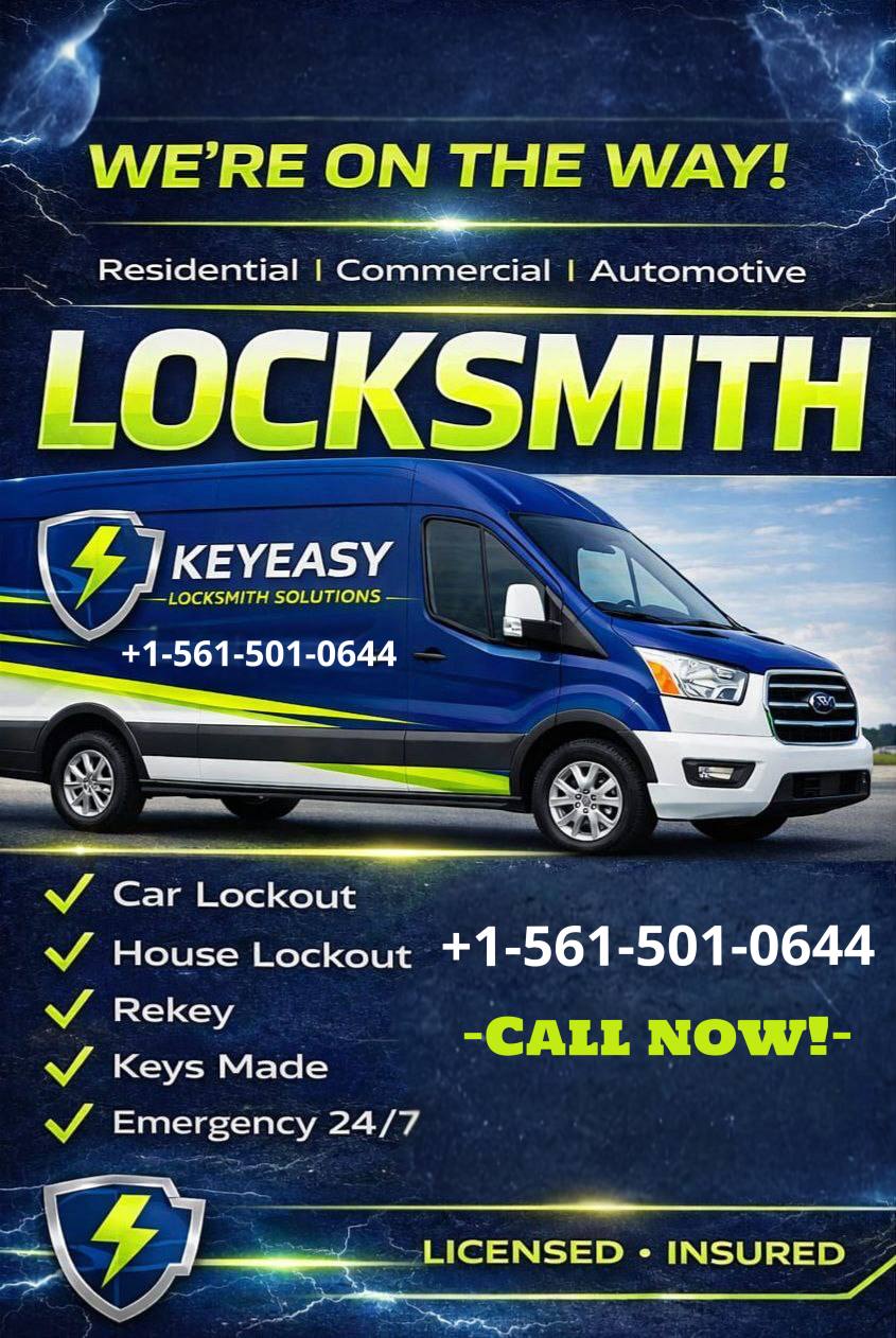 KeyEasy Locksmith Van